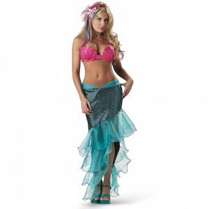 In character Deluxe Womens Size Large Mermaid Costume Halloween